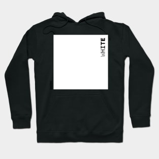 black and white square 2 Hoodie